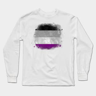 Asexual pride flag Long Sleeve T-Shirt